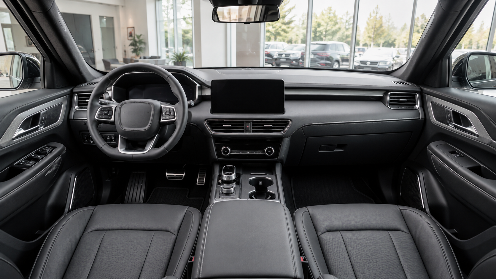 Vehicle interior photograph after Pixfyx